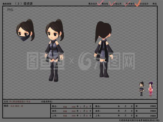 神偷魅影 動漫職業服裝設計的藝術與靈感