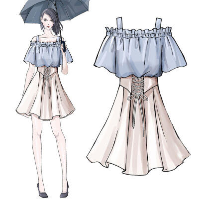 動漫服裝設計 從圖紙到虛擬靈魂的華麗外衣